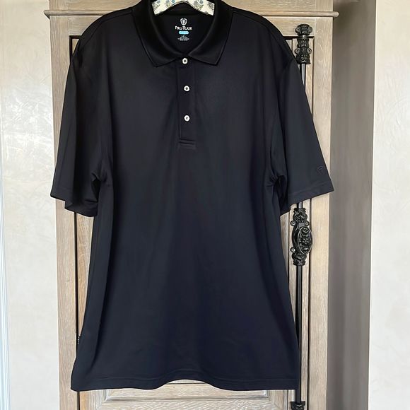 Pro Tour Textured Airplay Polo Shirt Black size XL - Picture 4 of 13